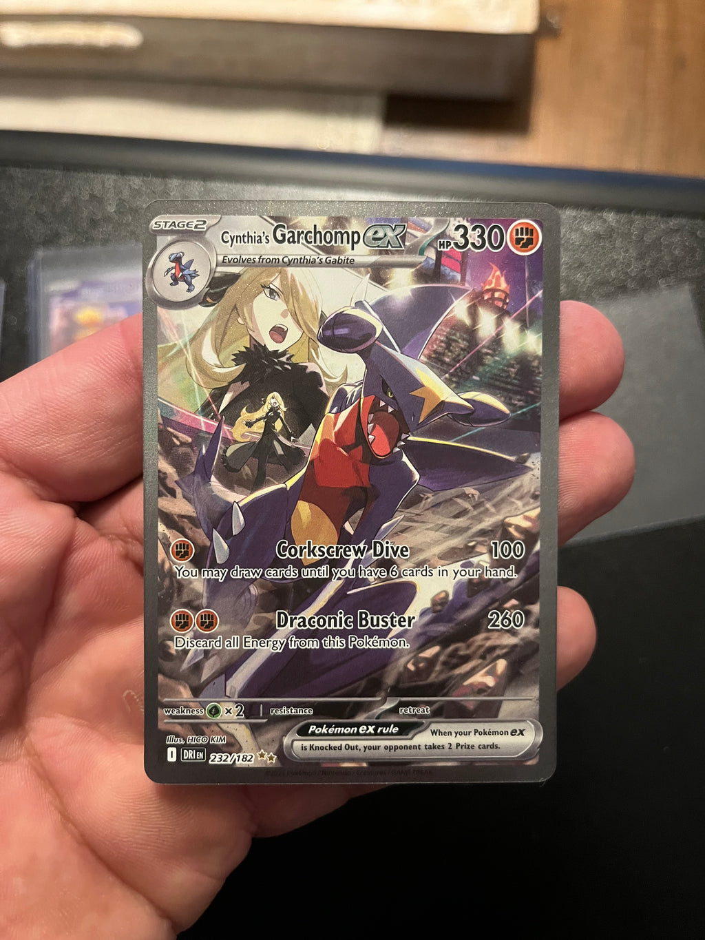 Cynthia’s Garchomp ex SIR